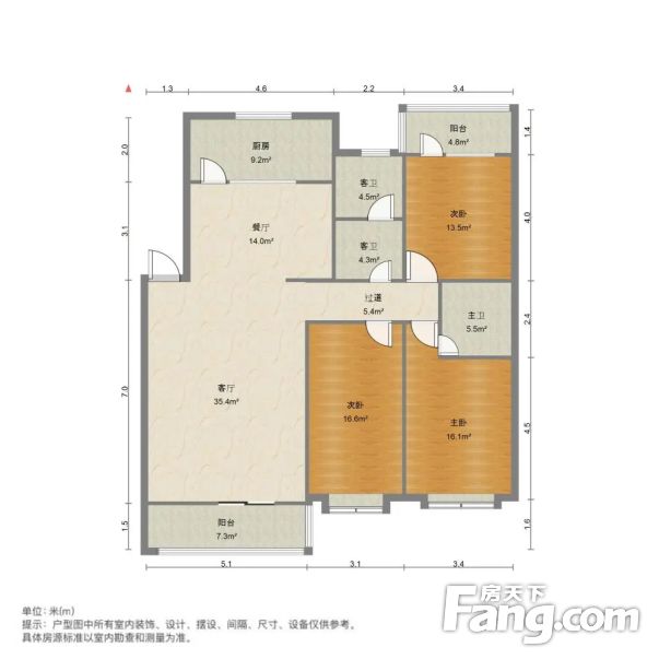 秀兰城市花园四组团 3室2厅 南北 简装,保定莲池河北小学秀兰城市花园