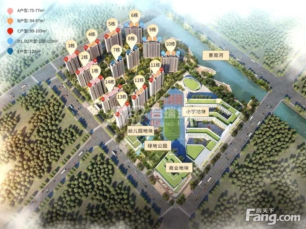 小区相关图