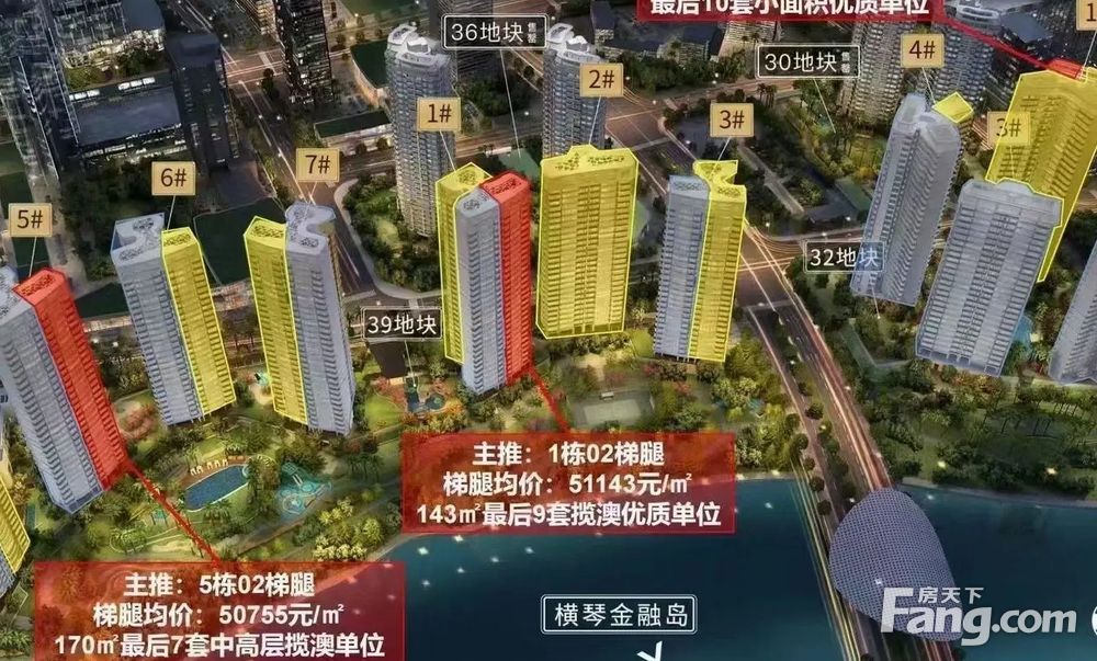 横琴府(一手房源热销中),珠海横琴横琴横琴华发广场二手房 四室 - 房