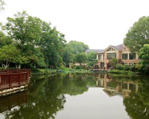 青山湖 旅游度假区 锦绣钱塘独幢别墅,800方大花园