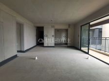 华润年华毛坯四房 南北通透户型方正性价比高横厅设计 阳台看湖