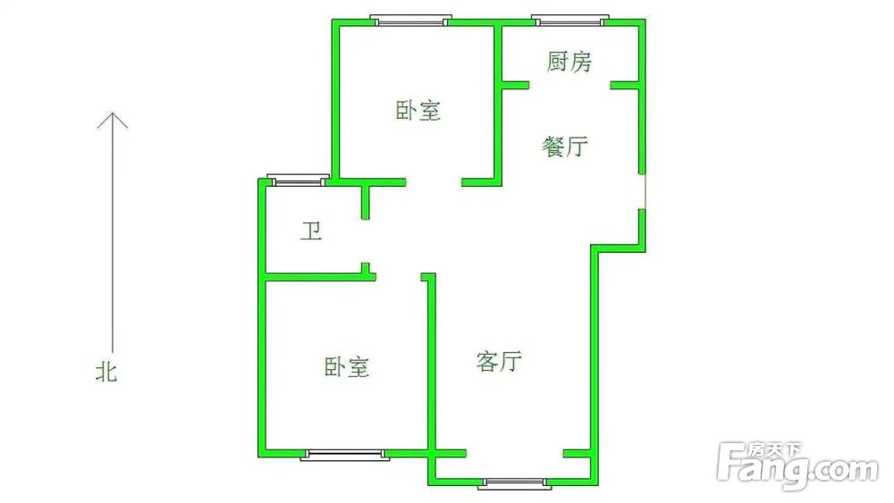 秦皇岛开发区市一中大儒世家二手房两室 房天下