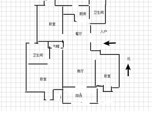 天官和庭3室2厅2卫南朝向300.0万元/套出售