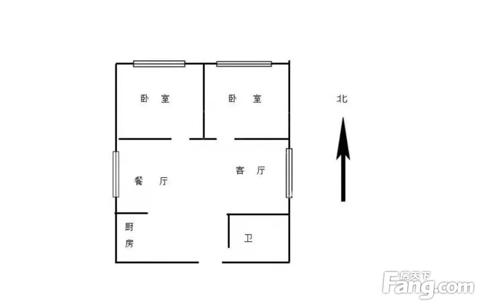 复兴花园2室2厅精装修,昆明西山金碧片区复兴花园二手房 两室 - 房