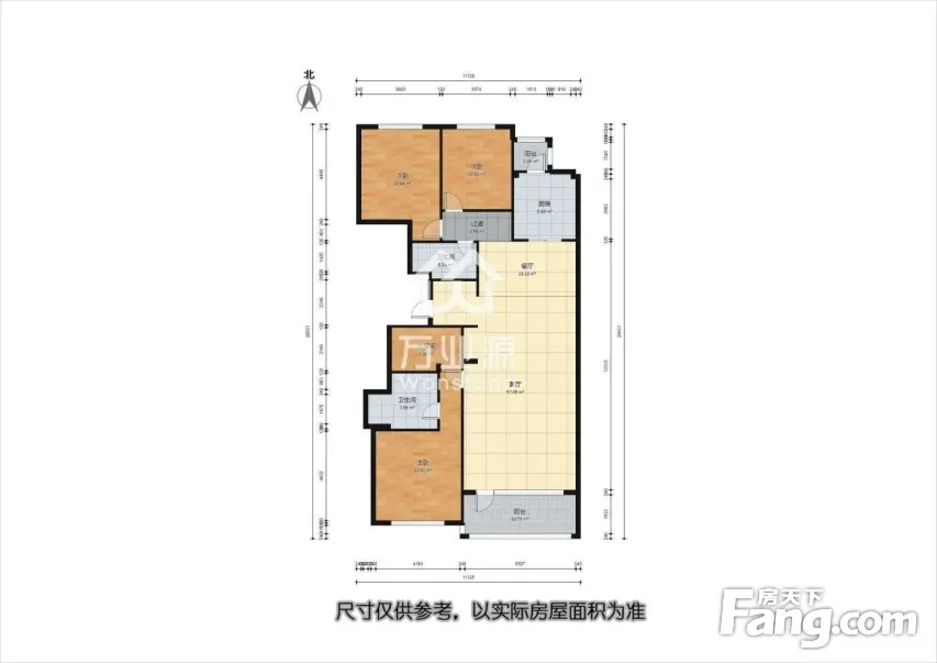 沈阳万科柏翠园户型图片