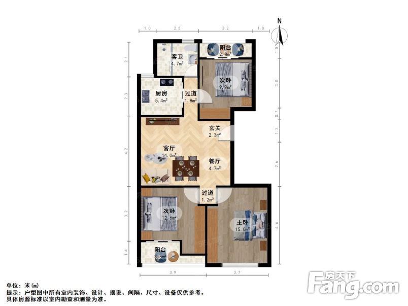 随时看看中可谈,杭州萧山钱江世纪城佳境天城二手房 三室 - 房天下