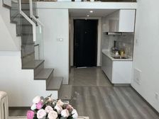 9东部阪急)国贸领寓南北通透挑高4.8米两房大家中心旁