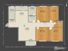 南北通透 新天地红太阳花园 4室2厅 精装修
