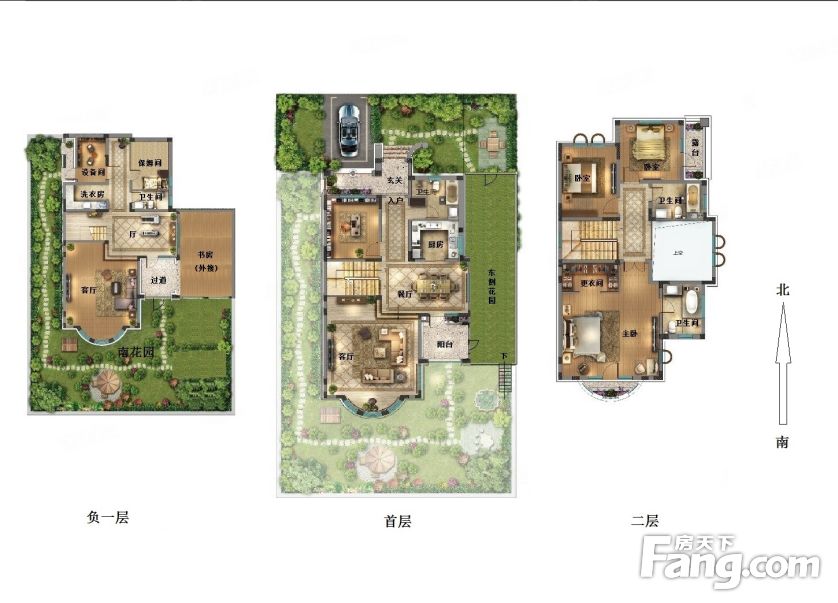 阳光城君山墅西班牙风情独栋业主合理改建使用面积大