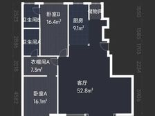 正南浦江华侨城六期3室2厅精装修