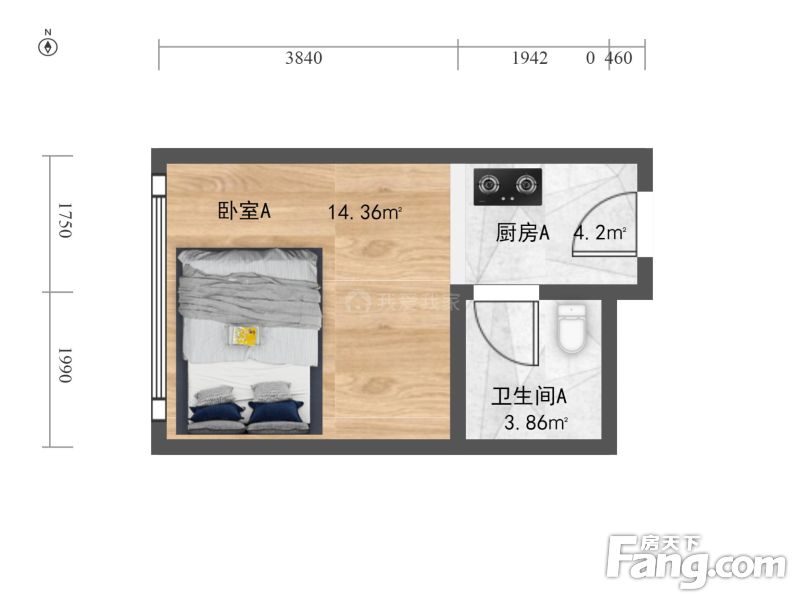 百子湾公租房户型图图片