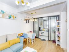 诚售平江本部一墙之隔中间楼层两房朝南北通透采光佳带车库近地铁