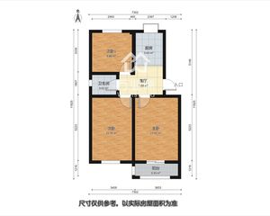 石油研究院3室1厅 南北通透 高层采光好 满5年