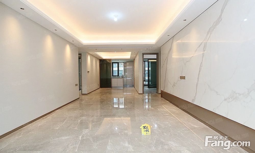 中海黄龙云起一梯两户洋房户型得房率95地铁口