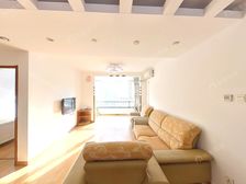 双轨道交通 两居室 南北通透 客厅主卧朝南带落地窗 采光好