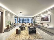 直瞰逛荡河景,莱山央企保利,电梯入户,精装小高层三房