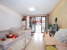 木渎 棕榈湾花园 南北通透两房 装修好 中间楼层视野采光好