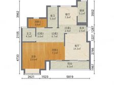 保亿湖风雅园3室2厅2卫南朝向220.0万元/套出售