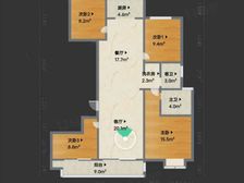 缇景雅苑4室2厅2卫南朝向260.0万元/套出售