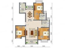 南北通透环球翡翠湾花园3室2厅精装修