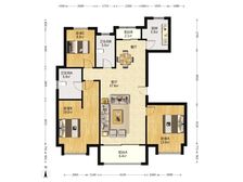 正南乾景雅园3室2厅精装修