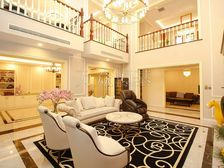 G户型,百平挑空大厅,四卧朝南,大绿地