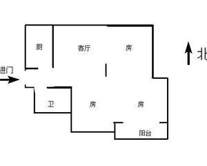 银珠明园南区3室1厅1卫南朝向147.0万元/套出售