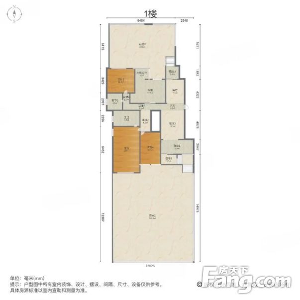 南北通透保利海上五月花5室3廳精裝修