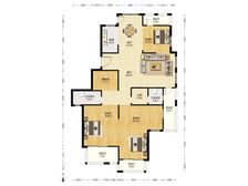 青林湾五期,一线江景200大平层,东边边套,环境好,读海外总