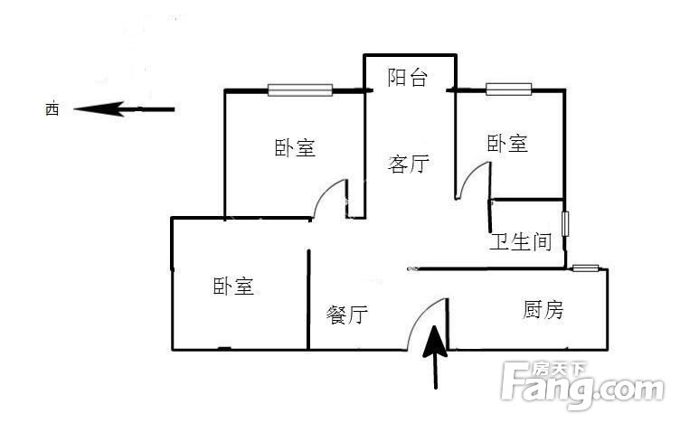 安宁中梁华府户型图图片