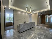 现代国际大厦2000平大整层精装出租 豪华装修 拎包入住