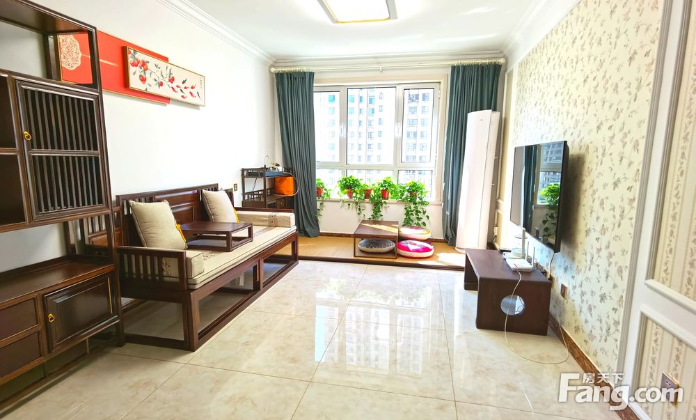 悦翔里铂悦景苑(铂悦山) 2室2厅 南 精装,唐山路北凤凰新城铂悦山二手