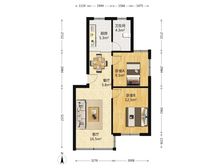 南北通透新里城和合苑2室2厅