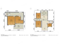 东香茗园5室2厅3卫南北朝向99.8万元/套出售