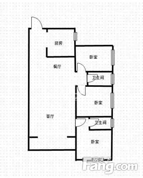 陽光城麗景灣3房2廳80元精裝配套