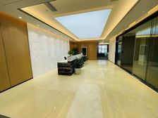 大中华金融中心3000平大整层精装出租 豪华装修 拎包入住