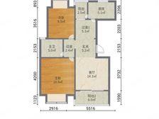 正南万科新里程2室2厅精装修
