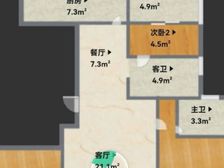 春馨雅居4室2厅1卫南北朝向200.0万元/套出售