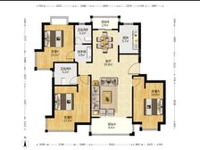 正南万科新里程3室2厅精装修
