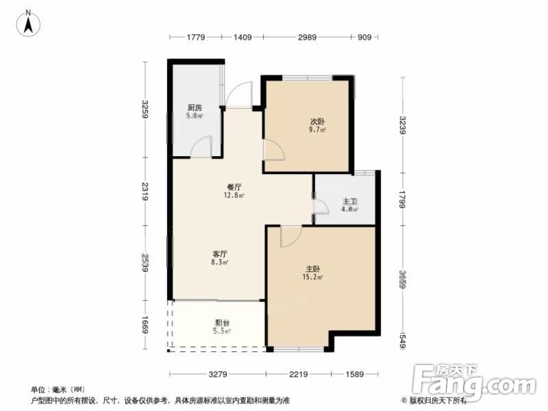 融创无忌海户型图图片