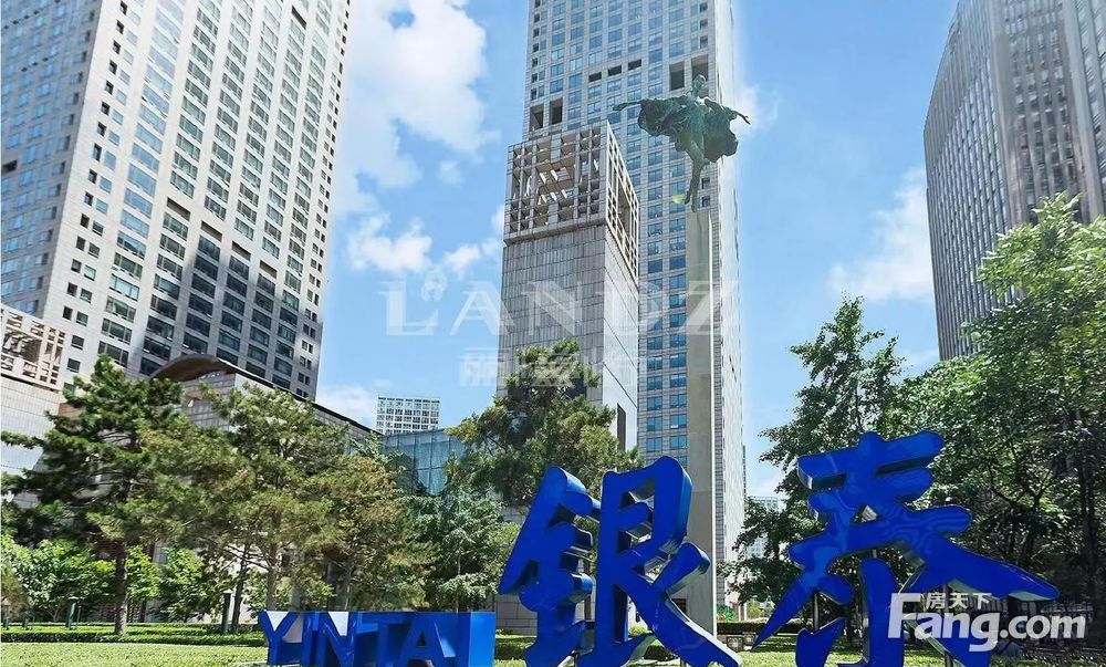 新出西南向两居室,双卧客厅朝南,采光好,观长安街,北京朝阳国贸银泰