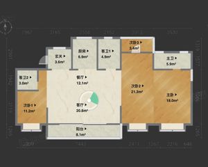 维科水岸春晖4室2厅3卫南朝向560.0万元/套出售
