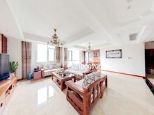 麦岛金岸 空中别墅 210+210平 全海景 带双车位 复式