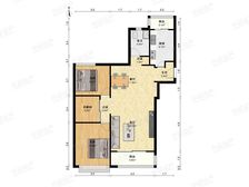 电梯房,主卧朝南,小区中心位置,精装修,诚意出售