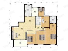 高区,大四房,满五年了,无税,有车位