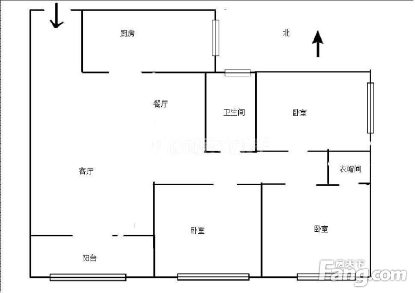 美伦骊园6号楼户型图片