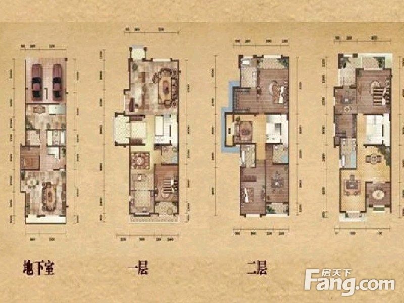 带前后花园,出行方便,门口书包,重庆南岸茶园新区融创伊顿庄园洋房