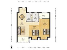 中海枫华里 全新毛坯 中庭位置 采光好 业主诚心出售