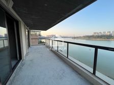 一线江景独栋别墅前后200平米大露台滨江丽景花园物有所值