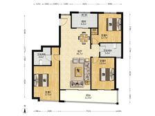 正南中房樱桃苑3室2厅精装修